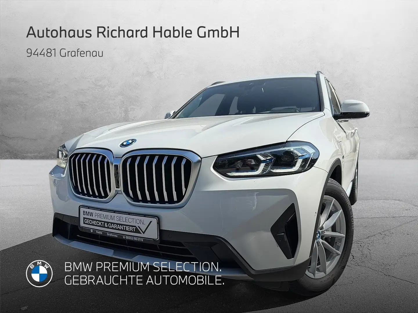 BMW X3 xDrive30e Weiß - 1