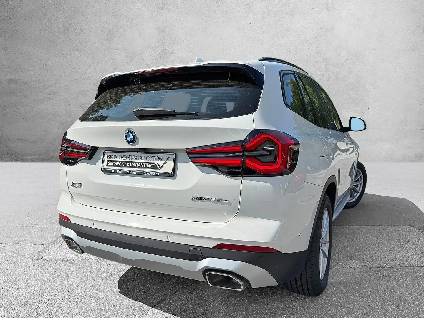 BMW X3 xDrive30e Weiß - 2