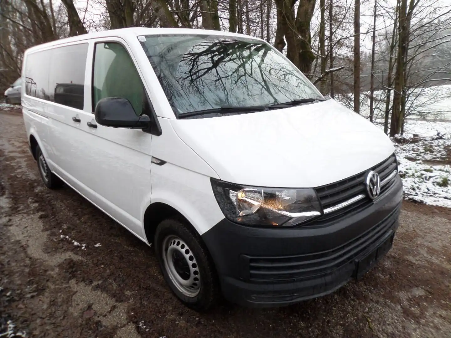 Volkswagen T6 Kombi LR 2,0 TDI 9-Sitze Netto €20000.- 3 J. Garantie Weiß - 2