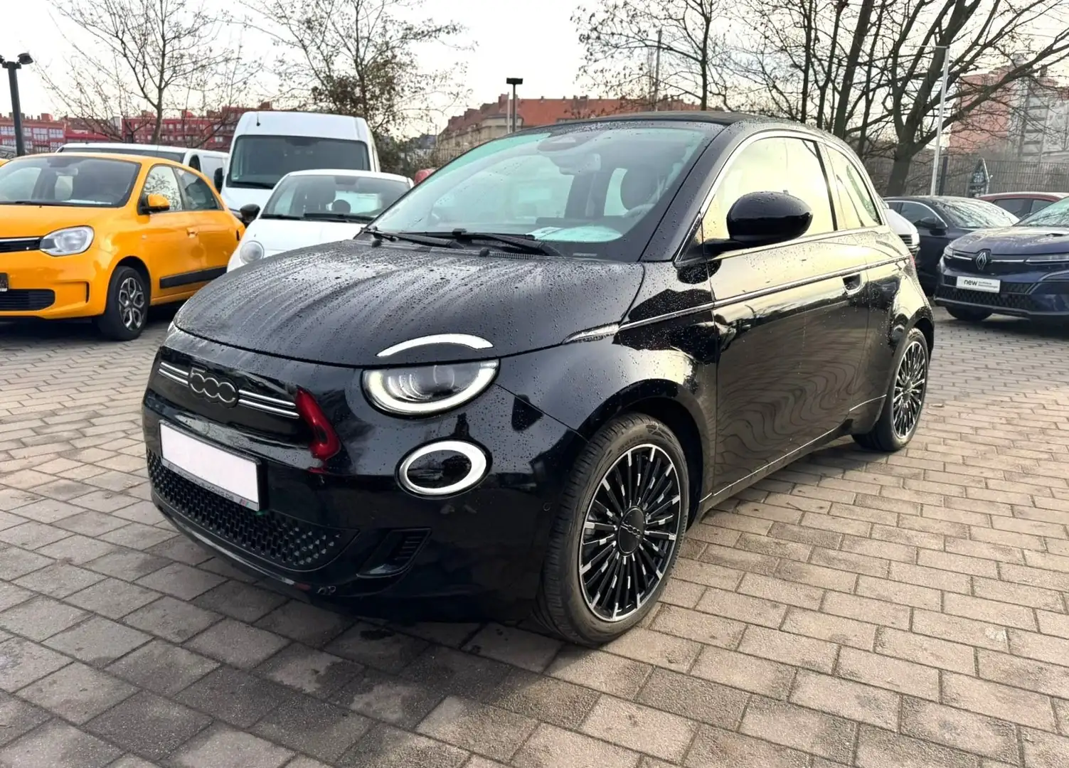 Fiat 500e Cabrio La Prima by Bocelli CCS * Kamera Schwarz - 1