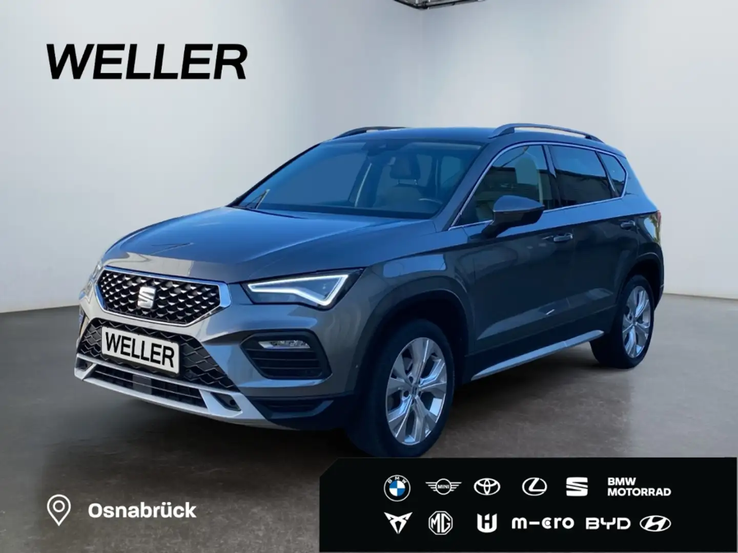 SEAT Ateca 1.5 TSI ACT Xperience *AHK*LED*el Heck*SHZ* Grau - 1