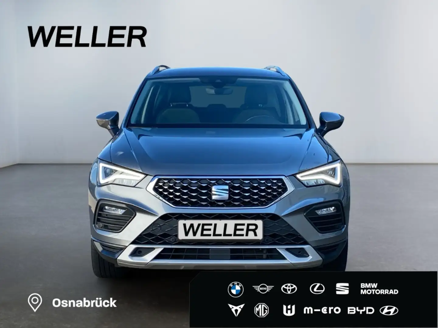 SEAT Ateca 1.5 TSI ACT Xperience *AHK*LED*el Heck*SHZ* Grau - 2