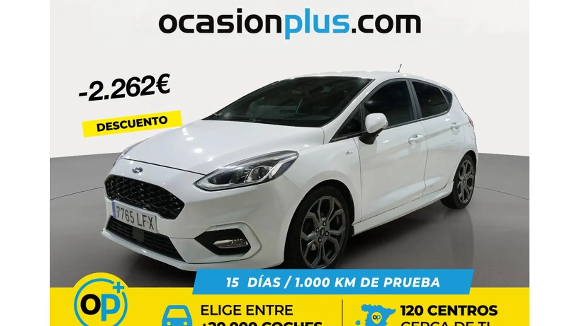 Ford Fiesta 1.1 PFI GLP ST Line Blanco - 1