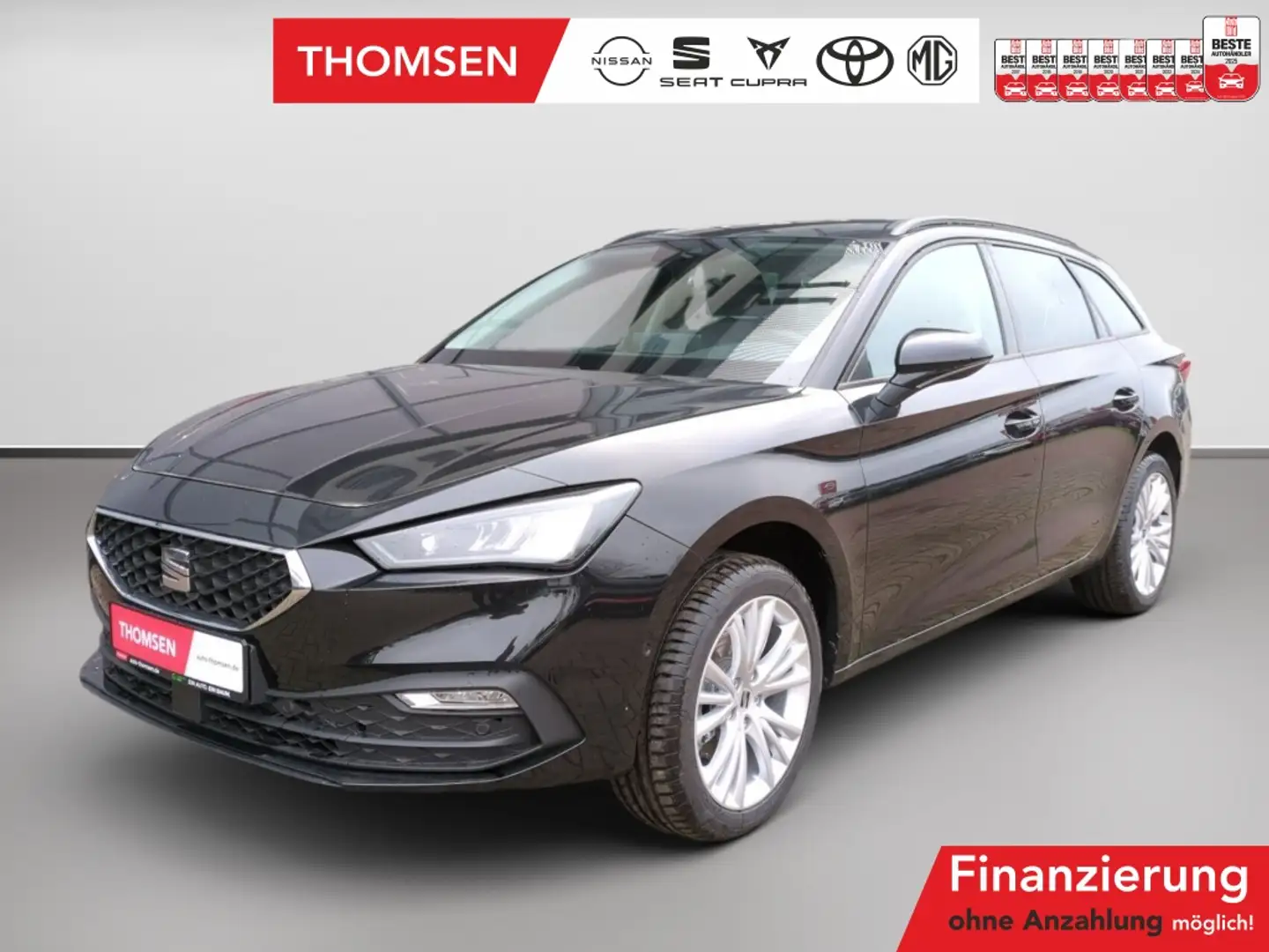 SEAT Leon ST 1.5 eTSI Style Edition DSG+AUT+LED+Kam. Schwarz - 1