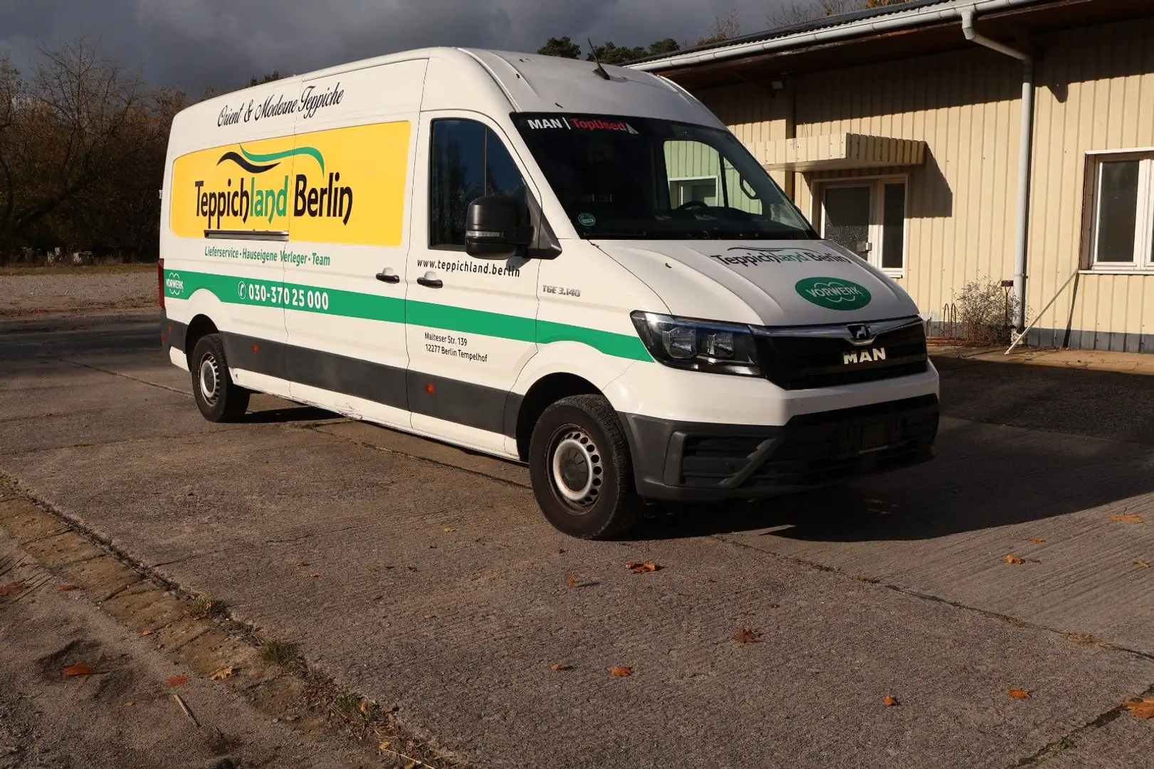 MAN TGE 3.140 HOCH+LANG Kamera Leder Klima Weiß - 1