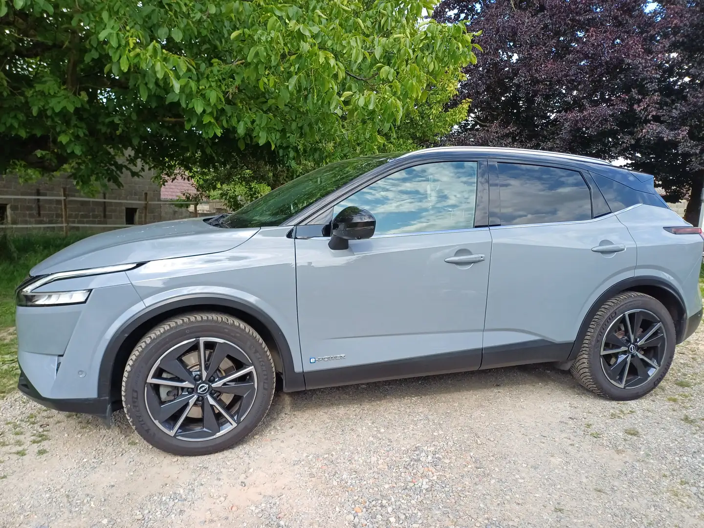 Nissan Qashqai Qashqai 1.5 VC-T e-Power Tekna Gris - 1
