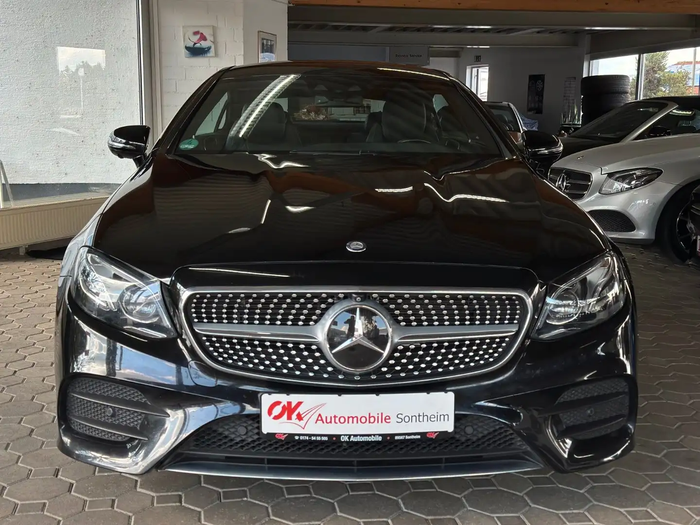 Mercedes-Benz E 400 E400 Coupe 4M AMG Line*Kamera*Nav*Spur*Totw**LED Schwarz - 2