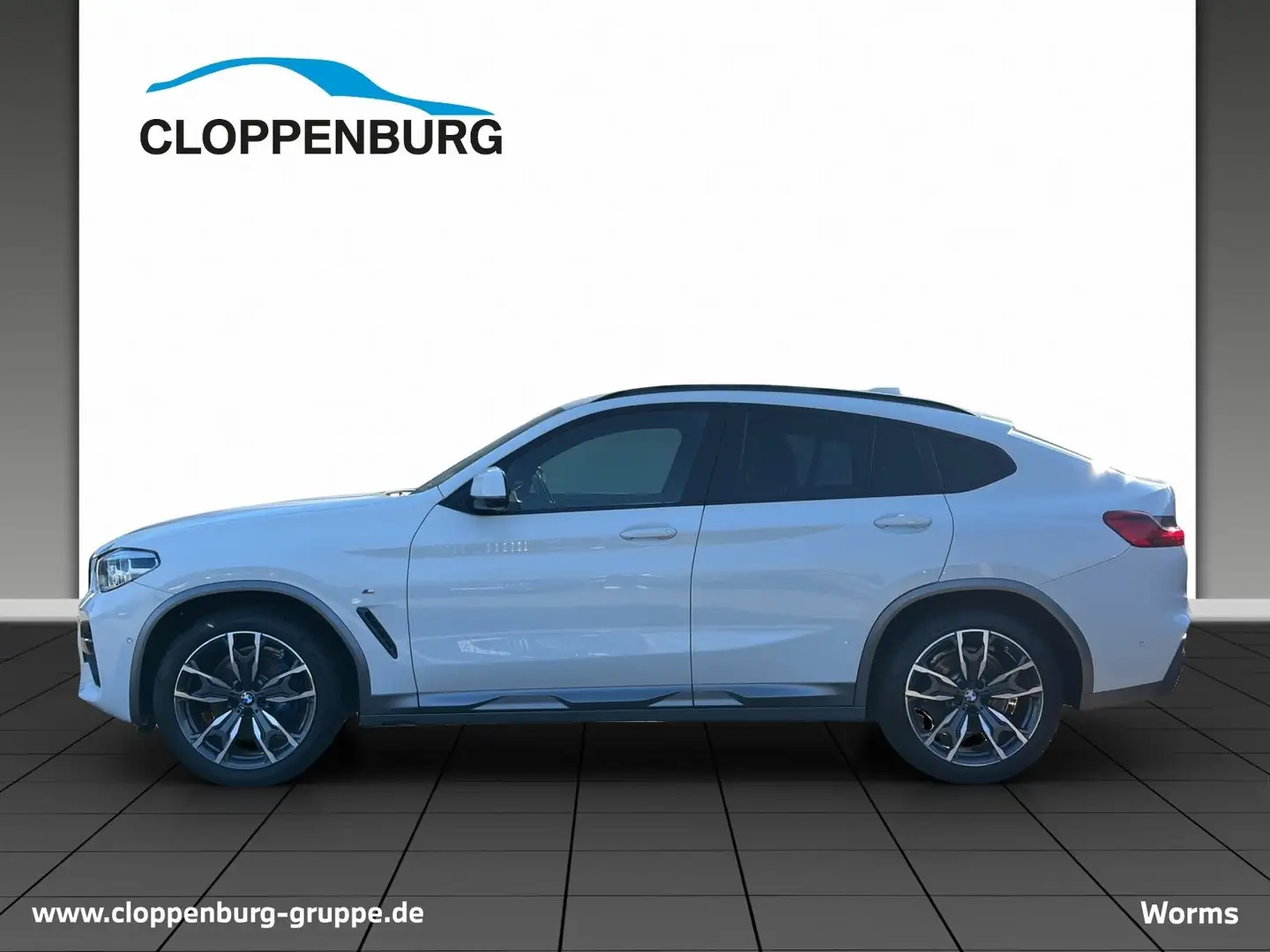 BMW X4 xDrive30d M Sport X AHK+LED+Head-Up+H&K+Shadow-Lin Blanc - 2