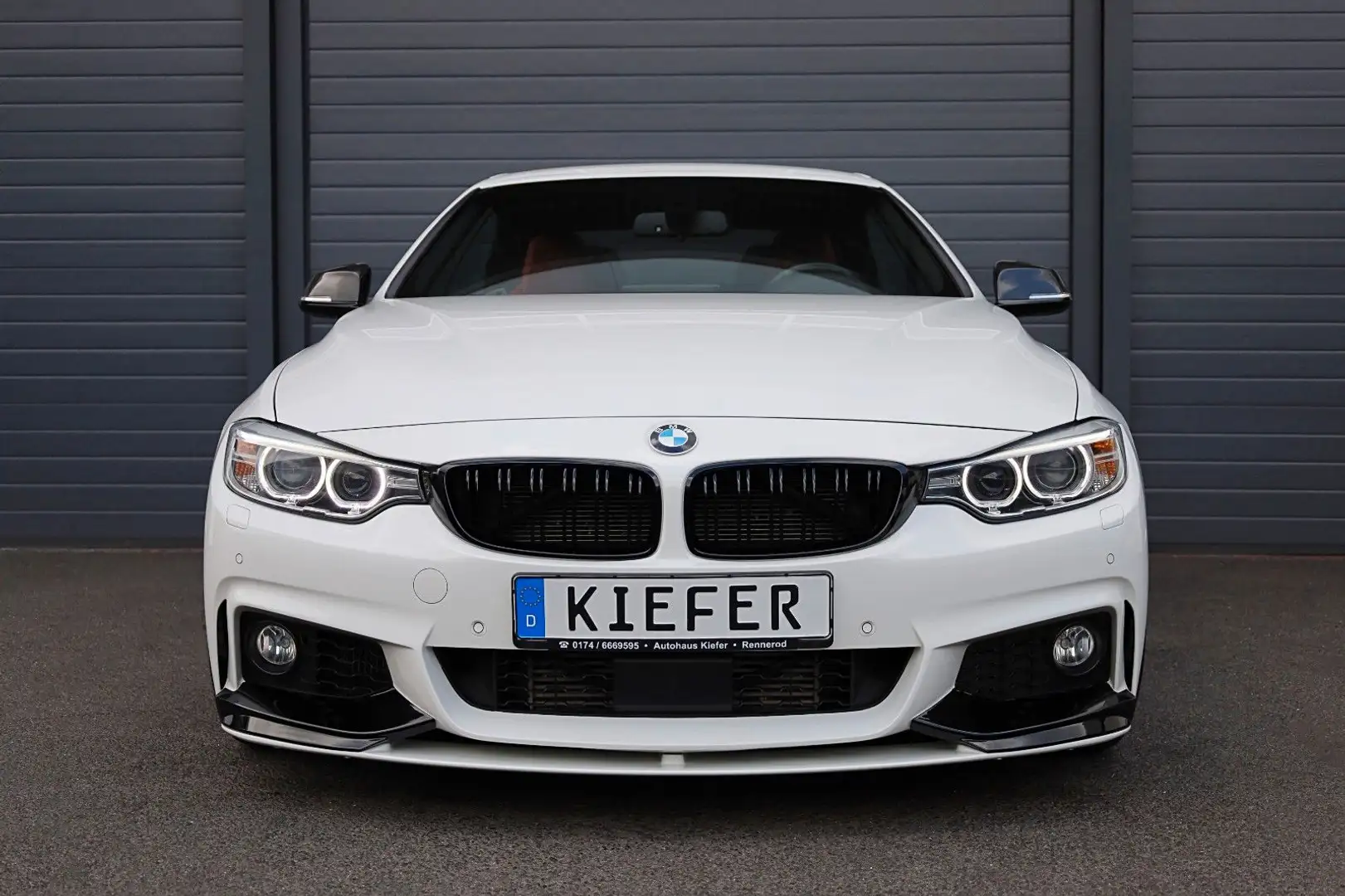 BMW 435 i Cabrio M/HUD/AIRSCARF/H&K/KAMERA/SHZ/LHZ/20 Weiß - 2