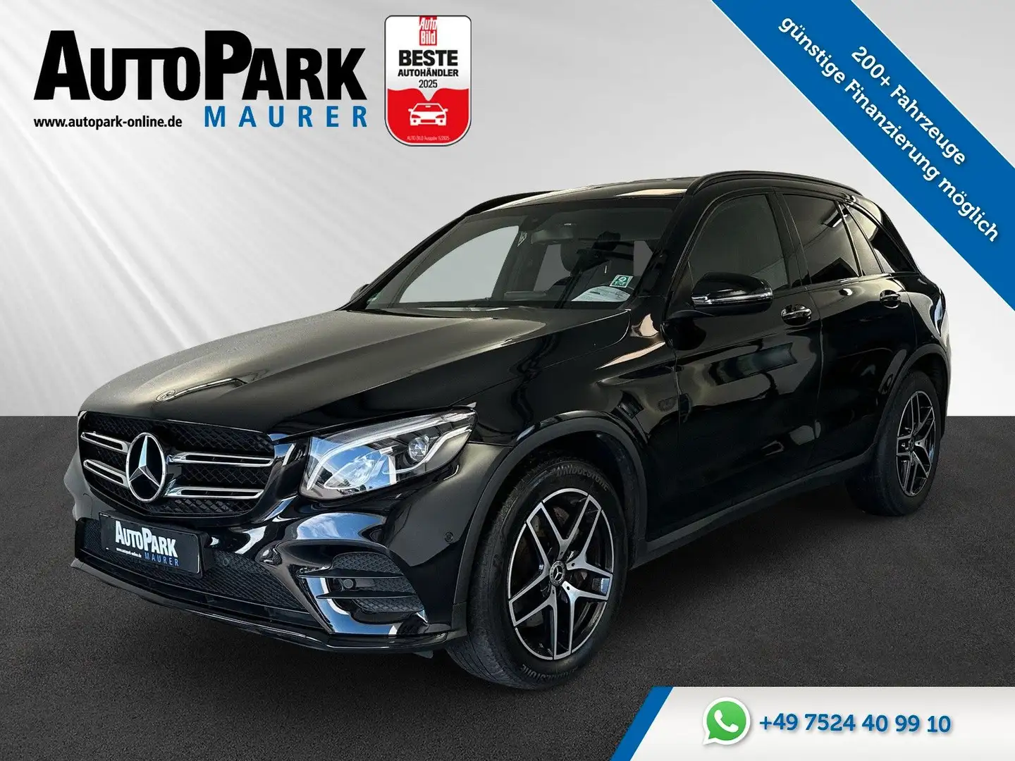 Mercedes-Benz GLC 220 d 4Matic AMG Line*AHK*Night Schwarz - 1