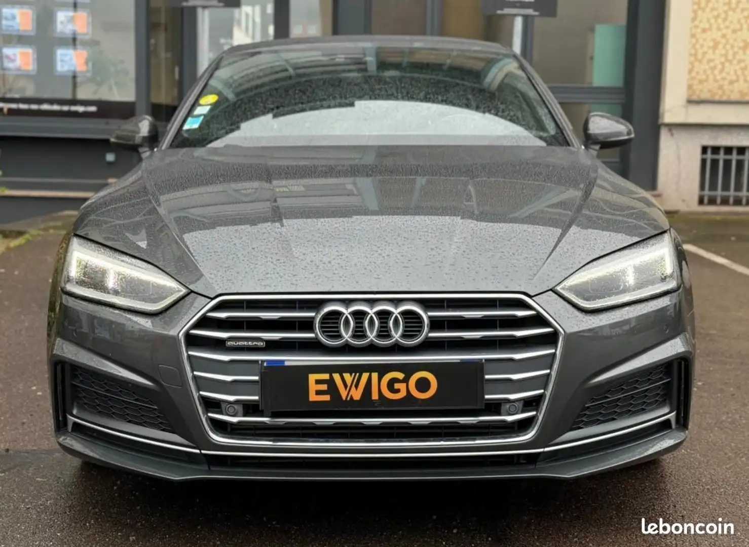 Audi A5 COUPE 3.0 TDI V6 218CH S-LINE QUATTRO S-TRONIC BVA Gris - 2
