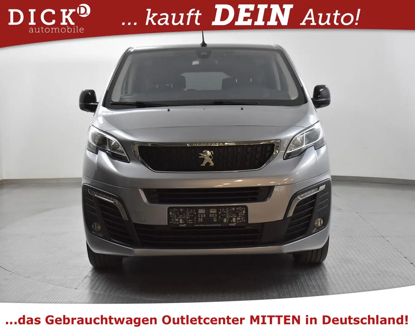 Peugeot Traveller 2.0 L3 PANO+STHZ+XEN+KAM+AHK+LEDER+VOL Grau - 2