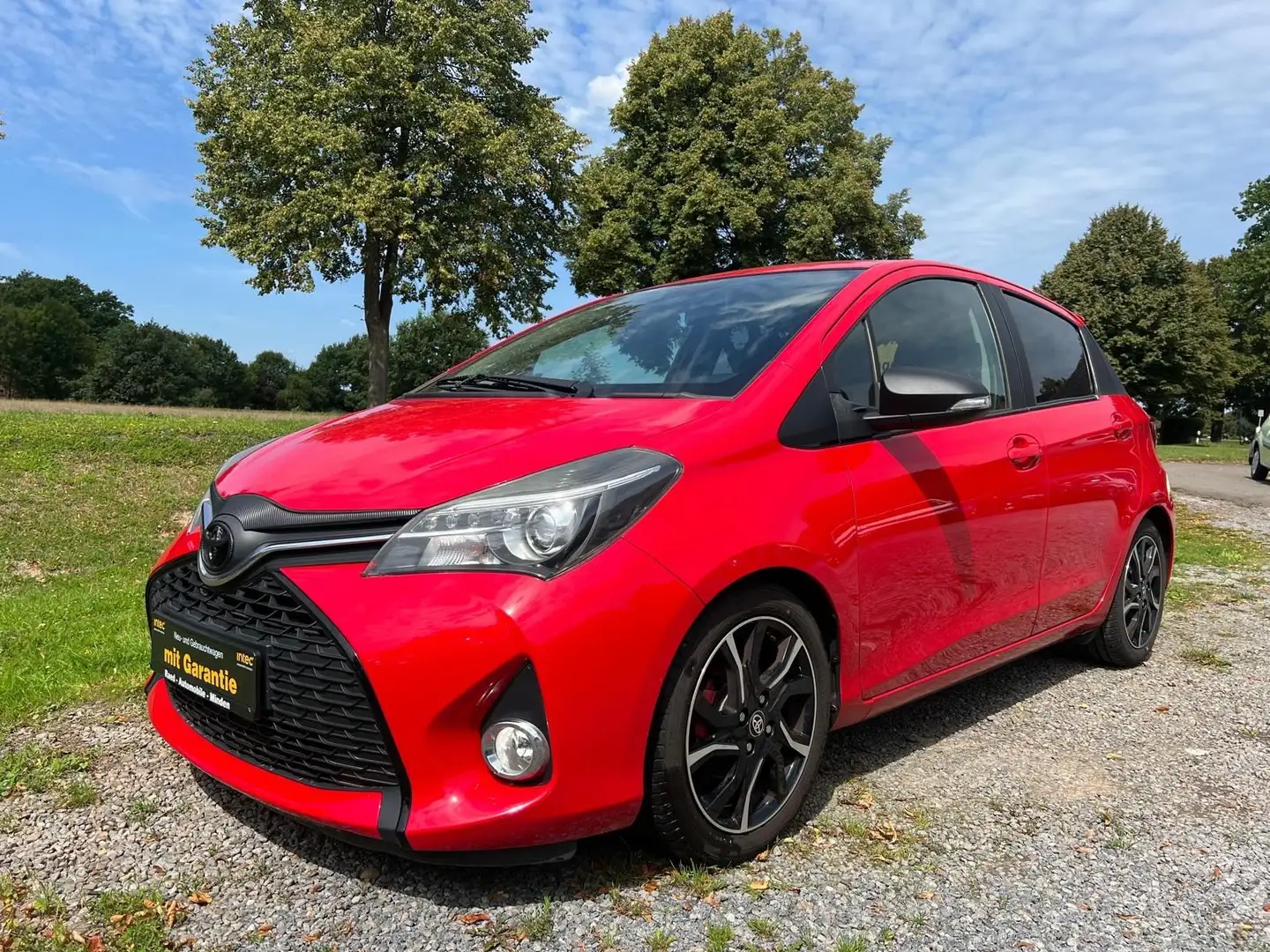 Toyota Yaris S*Tüv 03/27*Garantie* Rot - 1