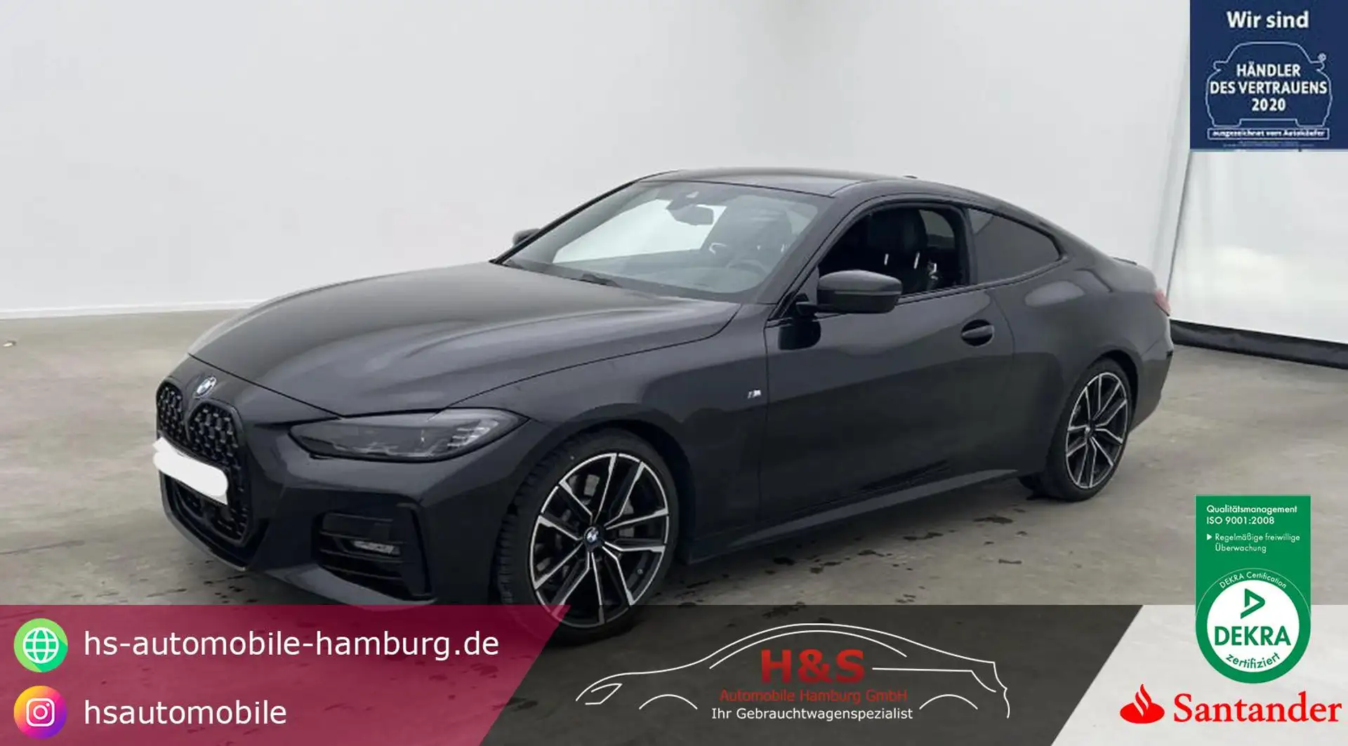 BMW 430 i M Coupe Sport*Standheizung*NAVI*SITZHEIZUNG Schwarz - 1