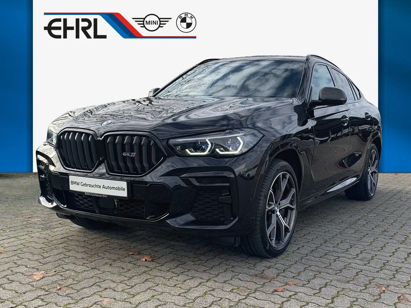 BMW X6 xDrive40d M Sportpaket B&W/Standhzg/Laser/HUD Schwarz - 1