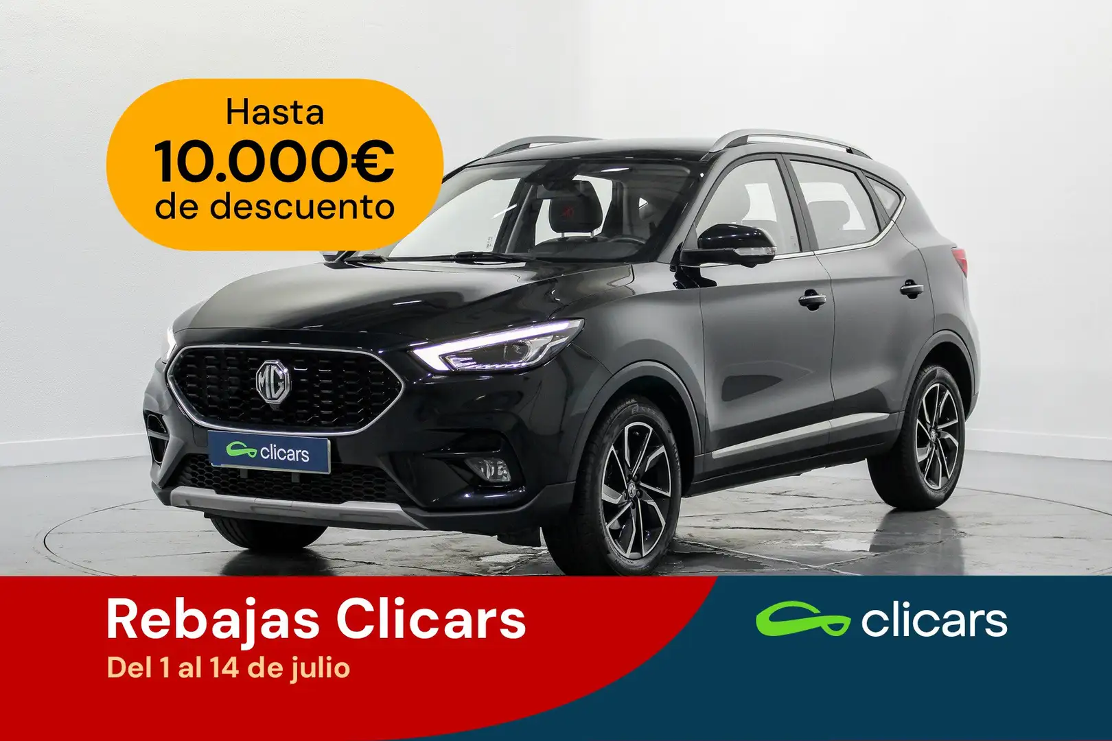 MG ZS 1.0 T-GDI Luxury Aut. 82kW Negro - 1