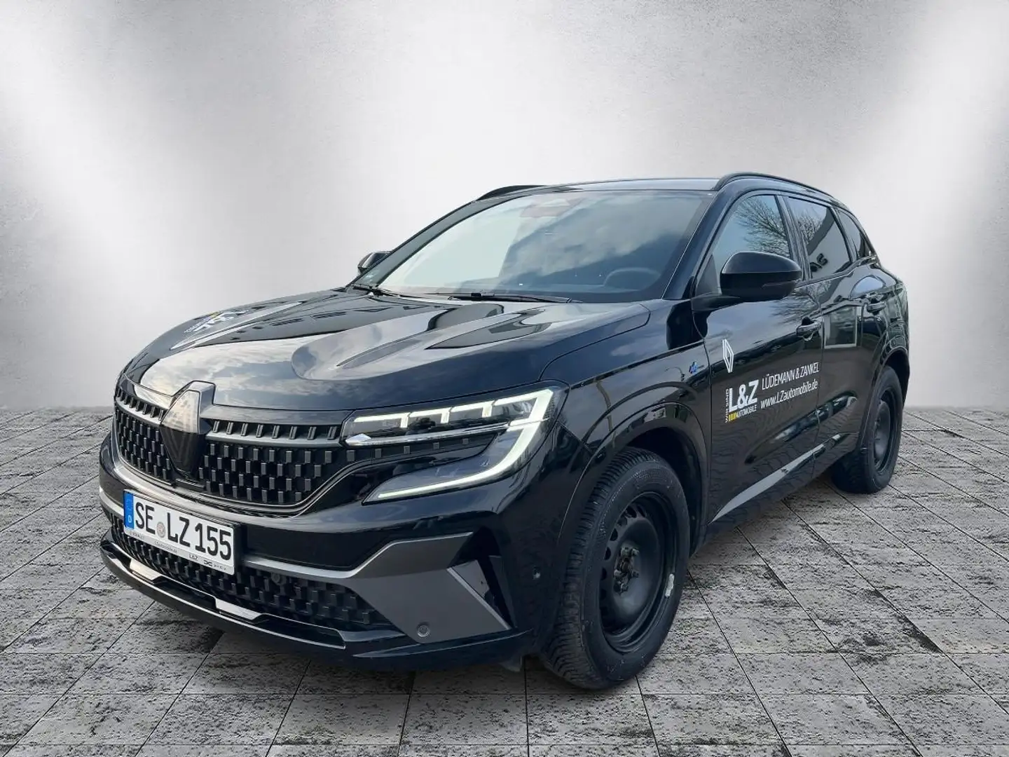 Renault Austral Iconic Esprit Alpine Mild Hybrid 160 Automatik Mil Negro - 1