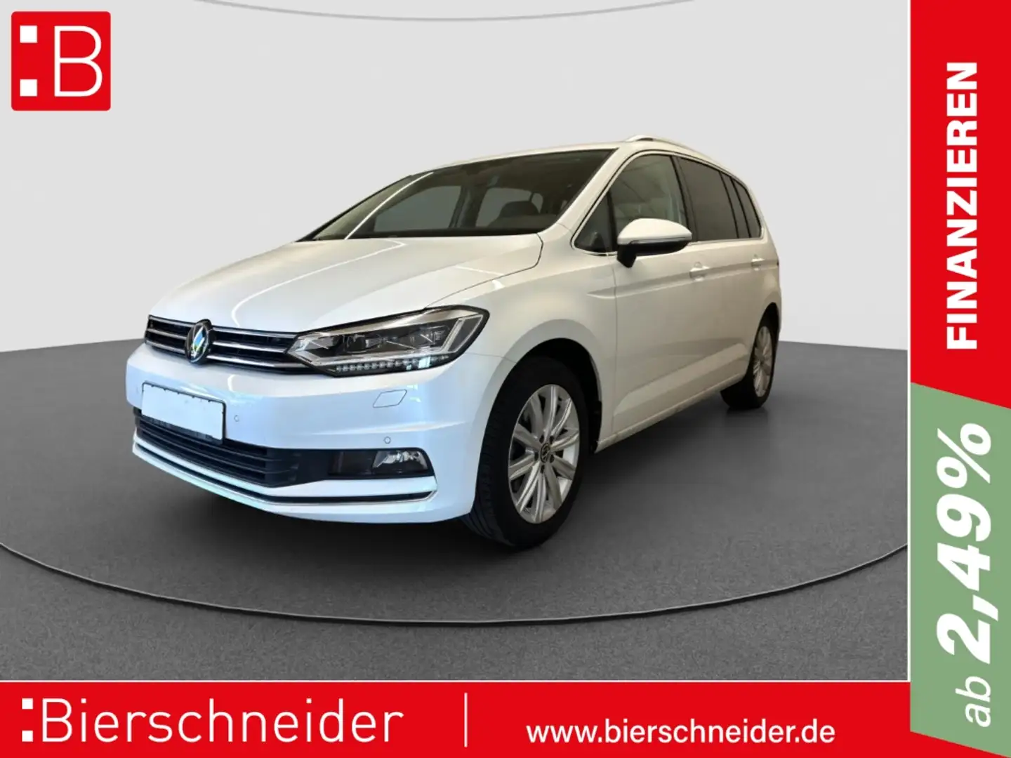 Volkswagen Touran 2.0 TDI DSG Highline 7SITZE AHK LED ACC VIEW Blanc - 1