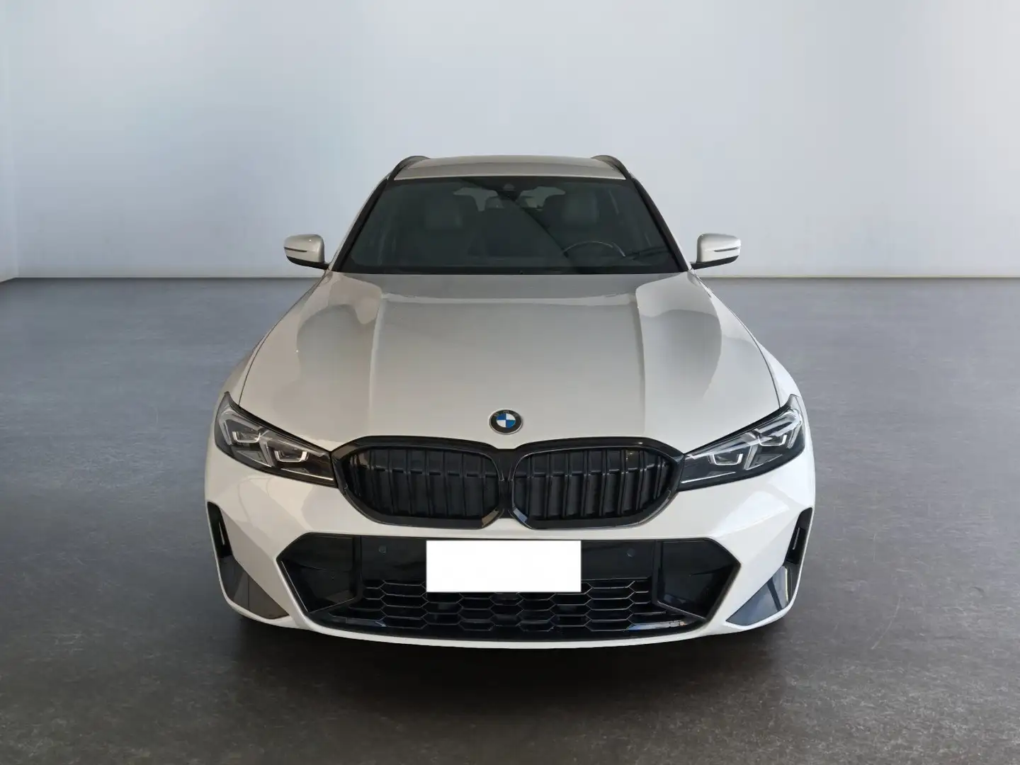 BMW 318 318d 48V Touring Msport Blanc - 1