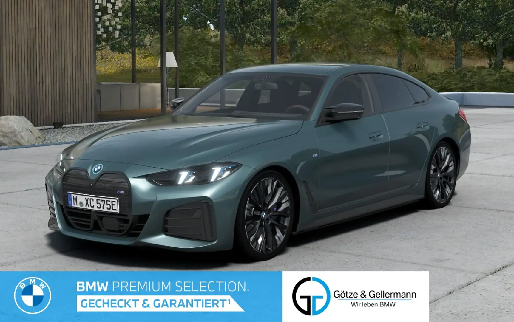 BMW i4 M50 xDrive M Sport //AHK Stop&Go FACELIFT!!! Verde - 1