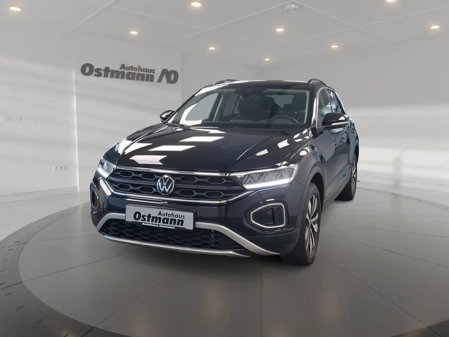 Volkswagen T-Roc 1.0 TSI Goal Navi 2xKlima ACC SHZ CarPlay Schwarz - 2