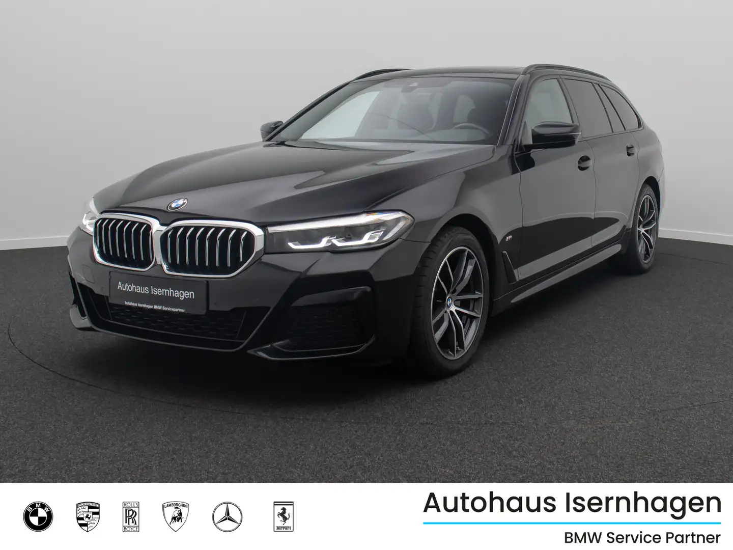 BMW 520 xD M Sport Panorama Kamera DAB H K Alarm Schwarz - 1