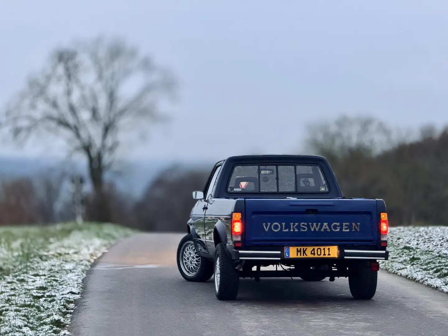 Volkswagen Caddy 14D MK1 Bleu - 2