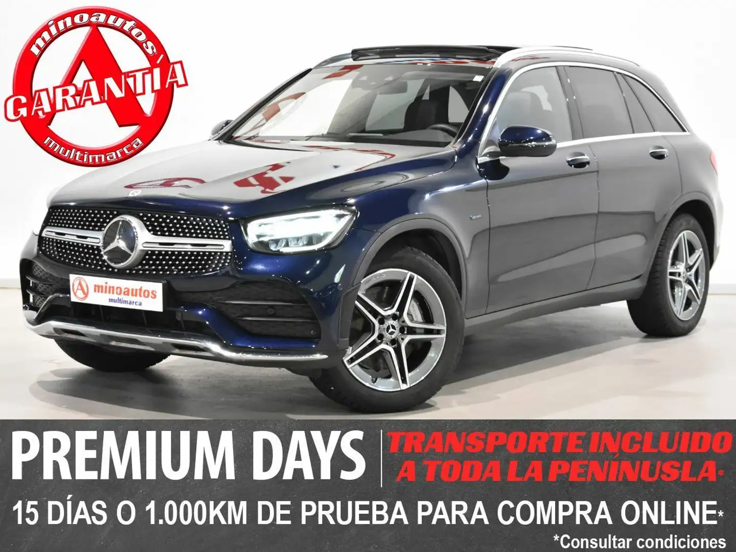 Mercedes-Benz GLC 43 AMG 300DE 306 CV 4MATIC 9G-TRONIC LINE Bleu - 1