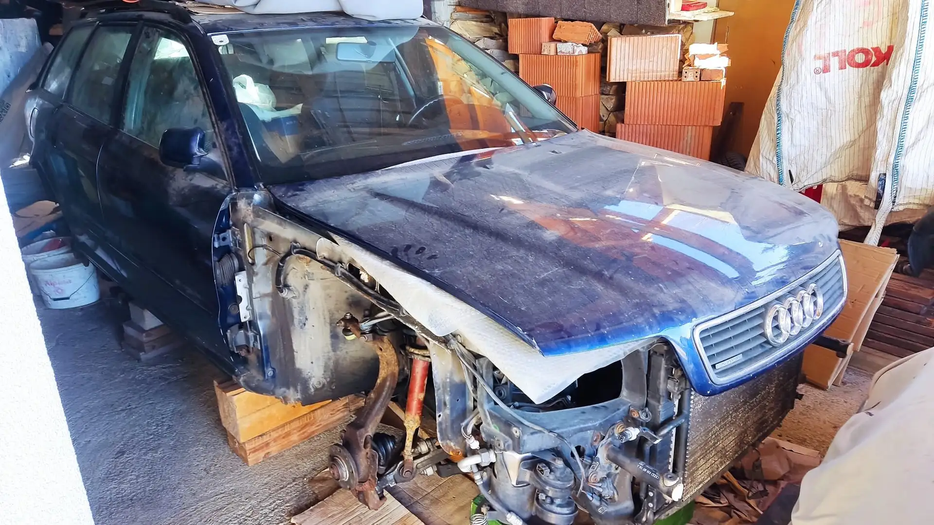 Audi A4 A4 Avant quattro 1,9 TDI Blau - 2