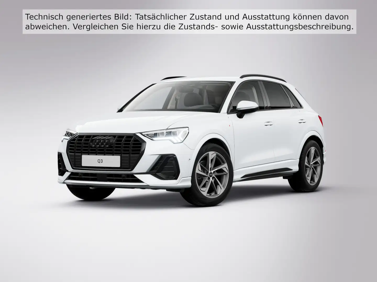 Audi Q3 35 TFSI S line LED Navi Optik schwarz plus Weiß - 2