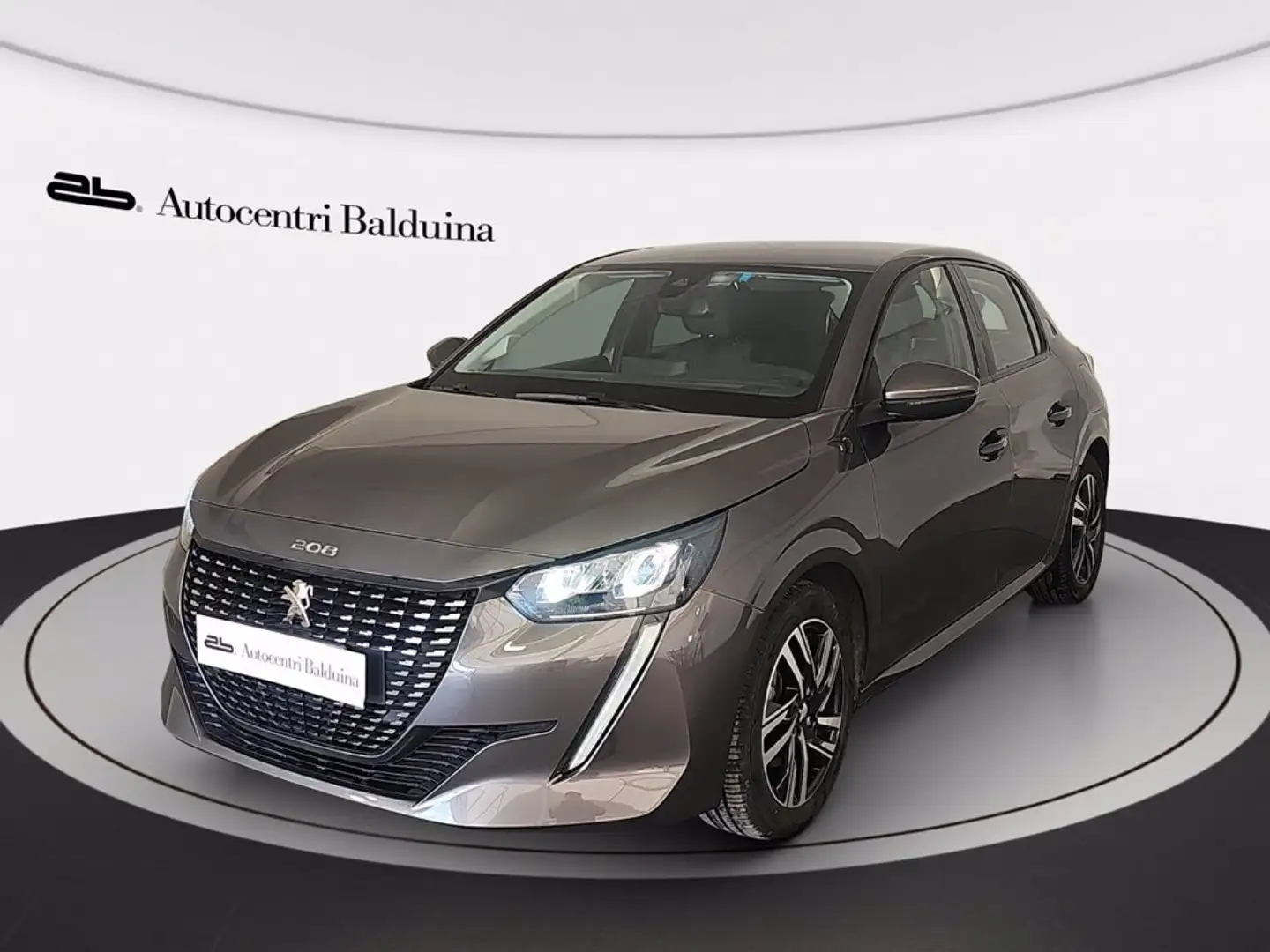 Peugeot 208 1.2 puretech allure pack s&s 100cv Grigio - 1