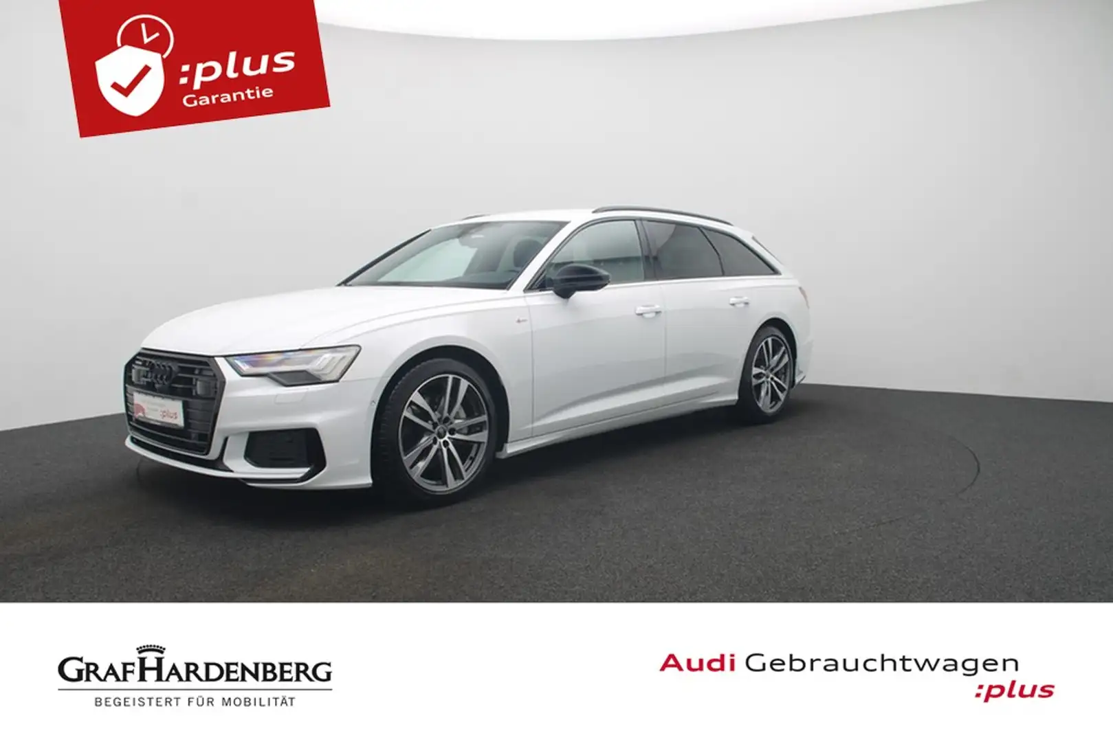 Audi A6 Avant 45 TFSI quattro S line LED Navi AHK HuD Bianco - 1