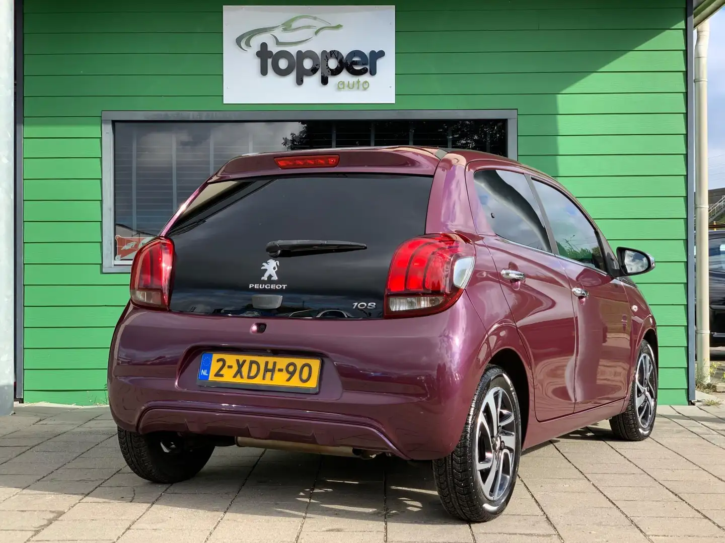 Peugeot 108 1.0 e-VTi Première Top | Cabrio | Camera | Elektri Mauve - 2