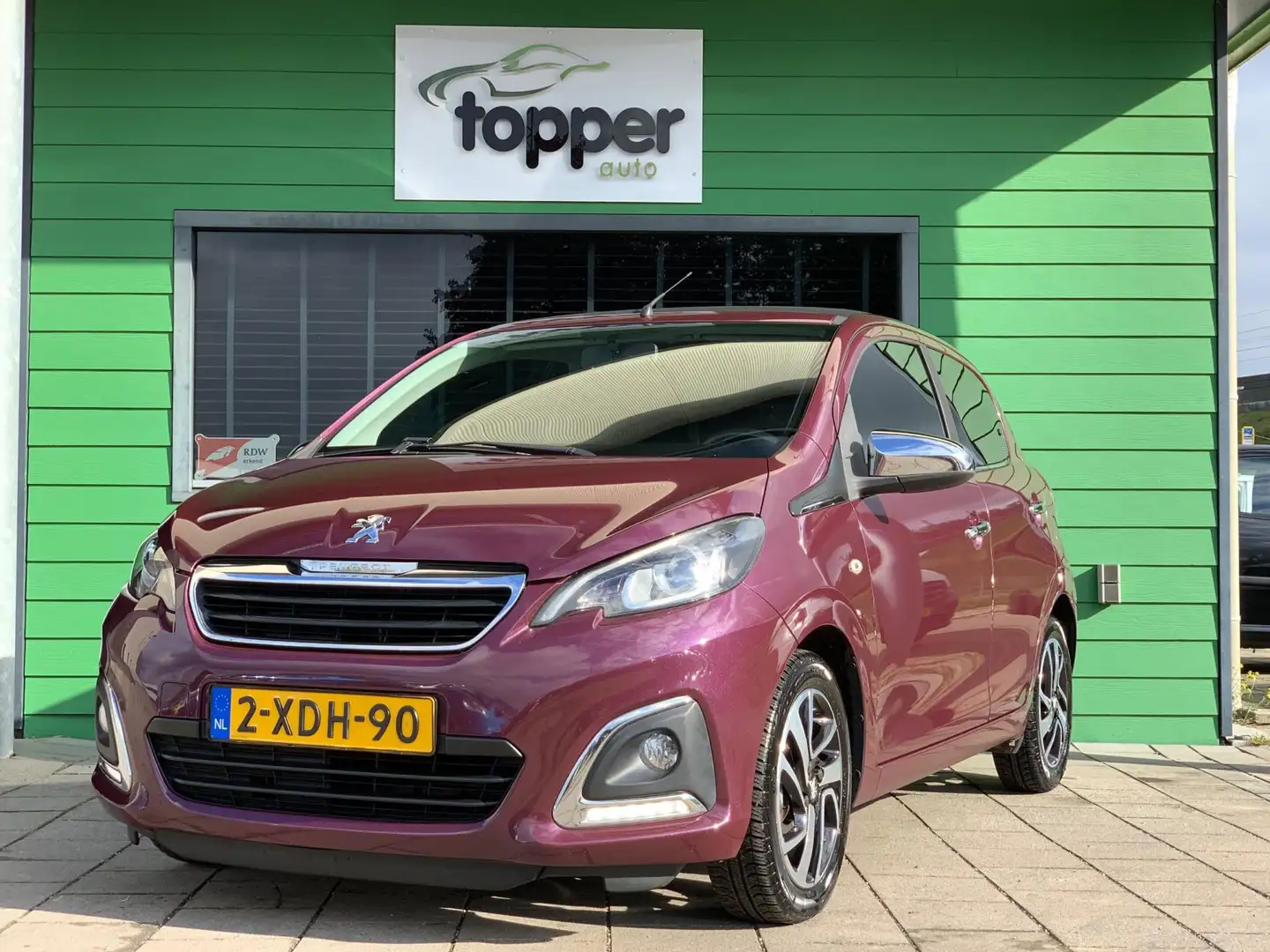 Peugeot 108 1.0 e-VTi Première Top | Cabrio | Camera | Elektri Mauve - 1
