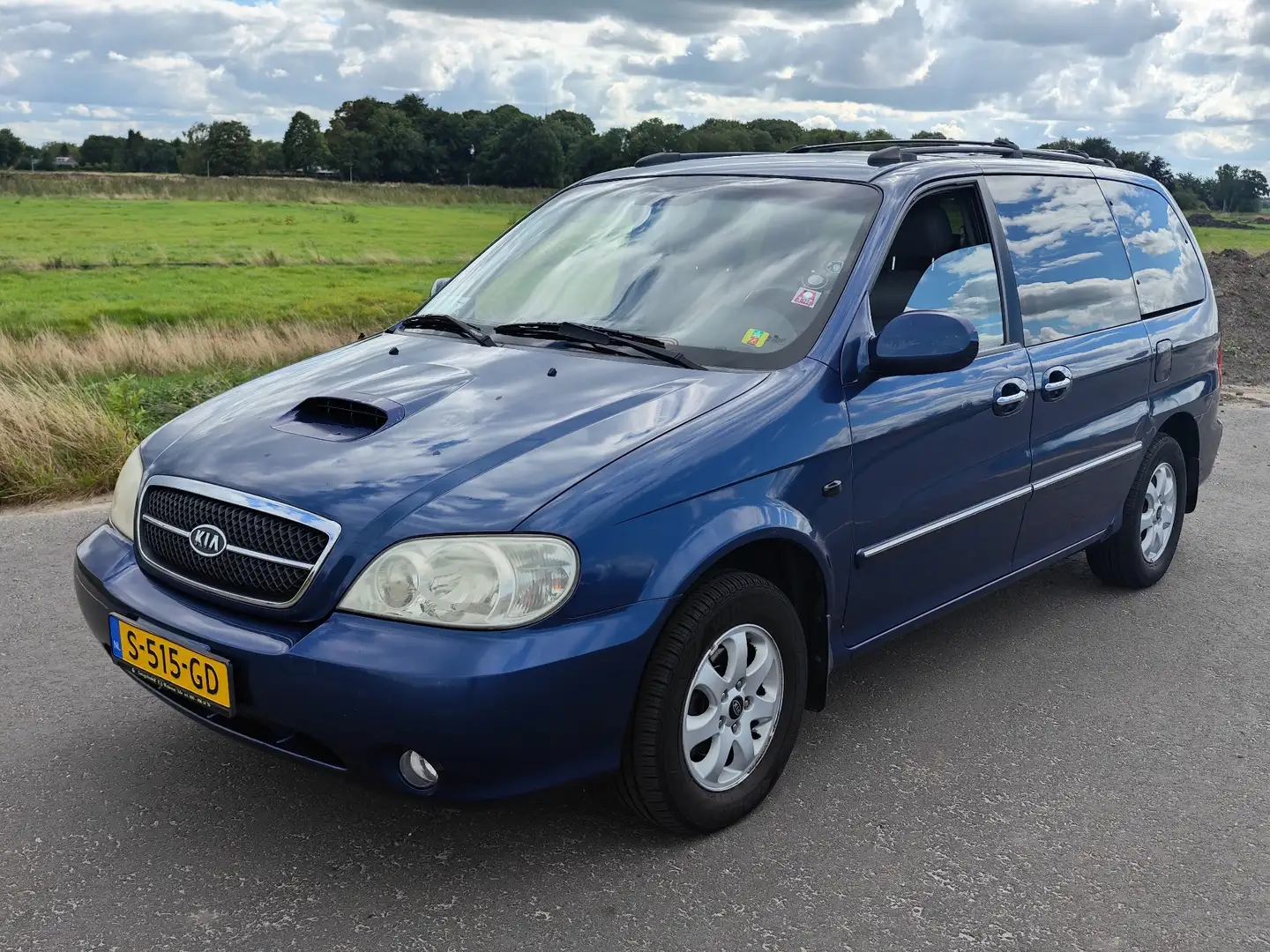 Kia Carnival CRDi EX Camper Blauw - 1