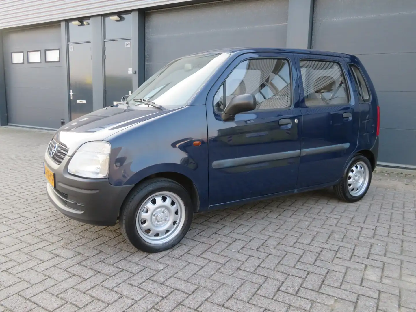 Opel Agila 1.0-12V nieuwe apk 2027 81665 km nap Blau - 2