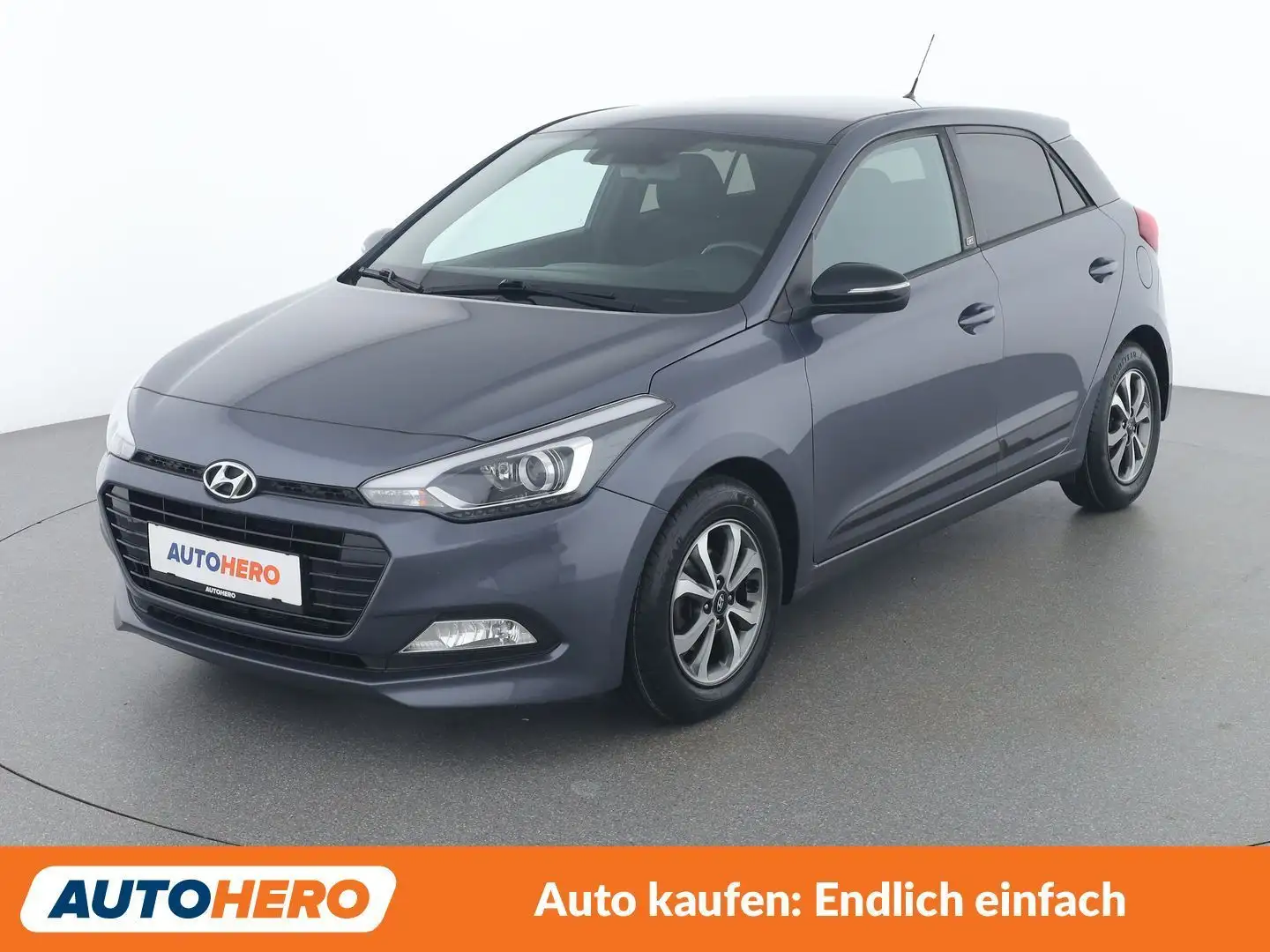 Hyundai i20 1.2 Go Plus Grau - 1