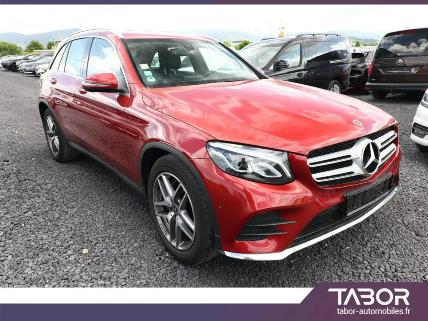 Mercedes-Benz GLC 220 220 d 4M AMG Line LED ParcAs Rouge - 2