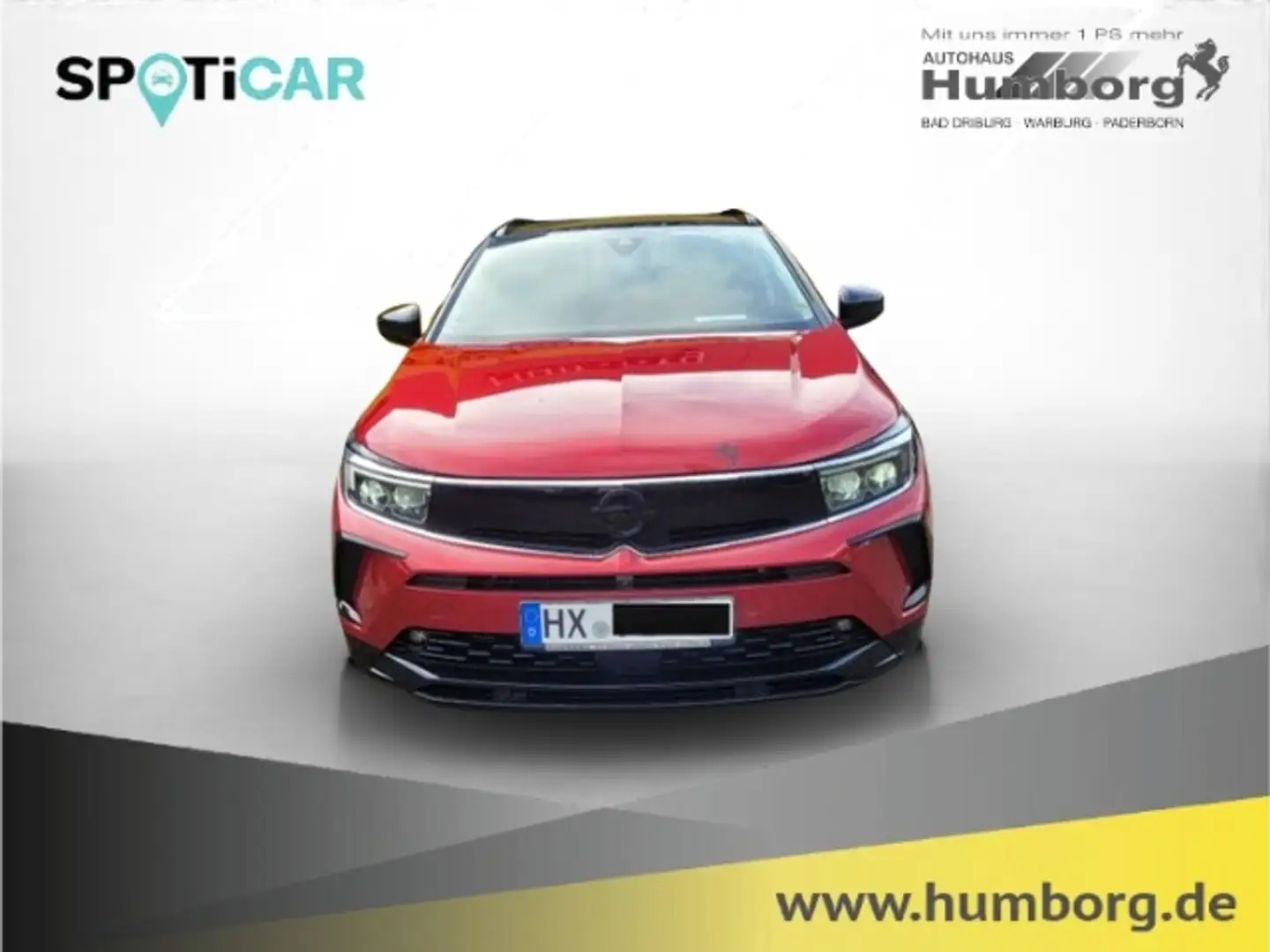 Opel Grandland GS Line Plug-in-Hybrid Neupreis 53.950 € AHK-abneh Rot - 2