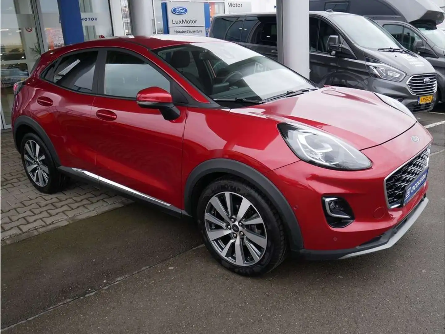 Ford Puma Titanium X 1.0i EcoBoost mHEV 125ps / M6 GAR 01/20 Rouge - 2