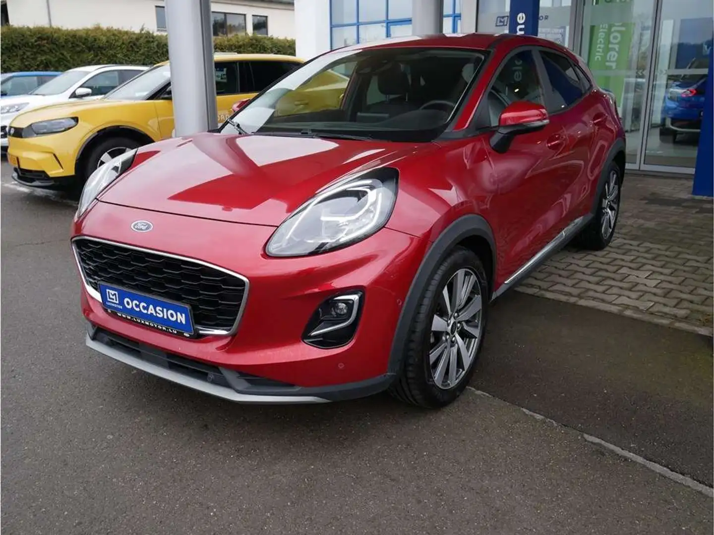 Ford Puma Titanium X 1.0i EcoBoost mHEV 125ps / M6 GAR 01/20 Rouge - 1