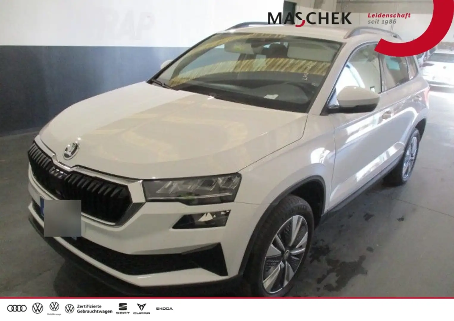 Skoda Karoq 1.0 TSI RearView PDC SMARTLink ACC ACC LED Navi Ka Blanc - 1