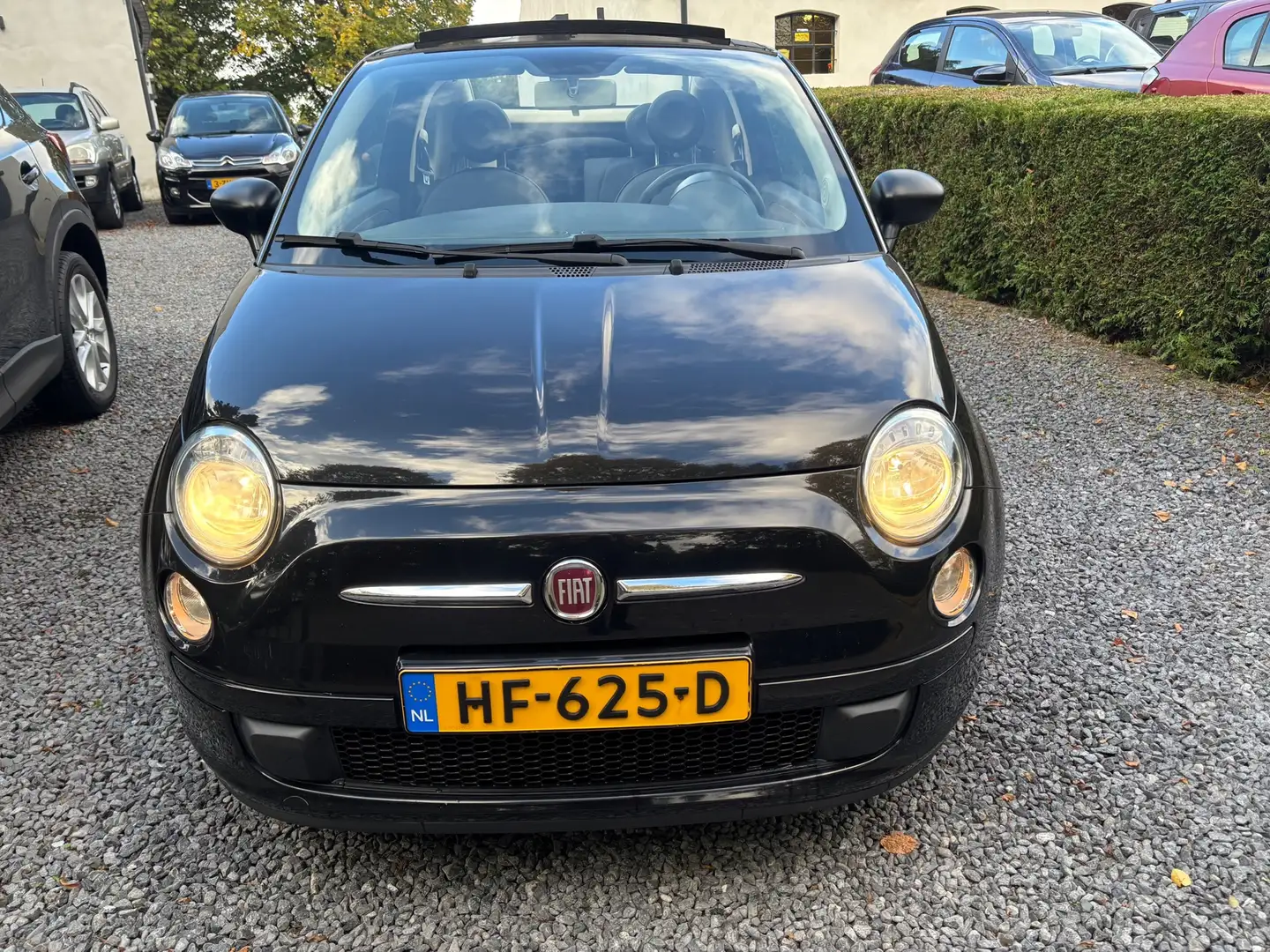 Fiat 500C 1.2 Pop CABRIO KM 73534 MET NAP Zwart - 2