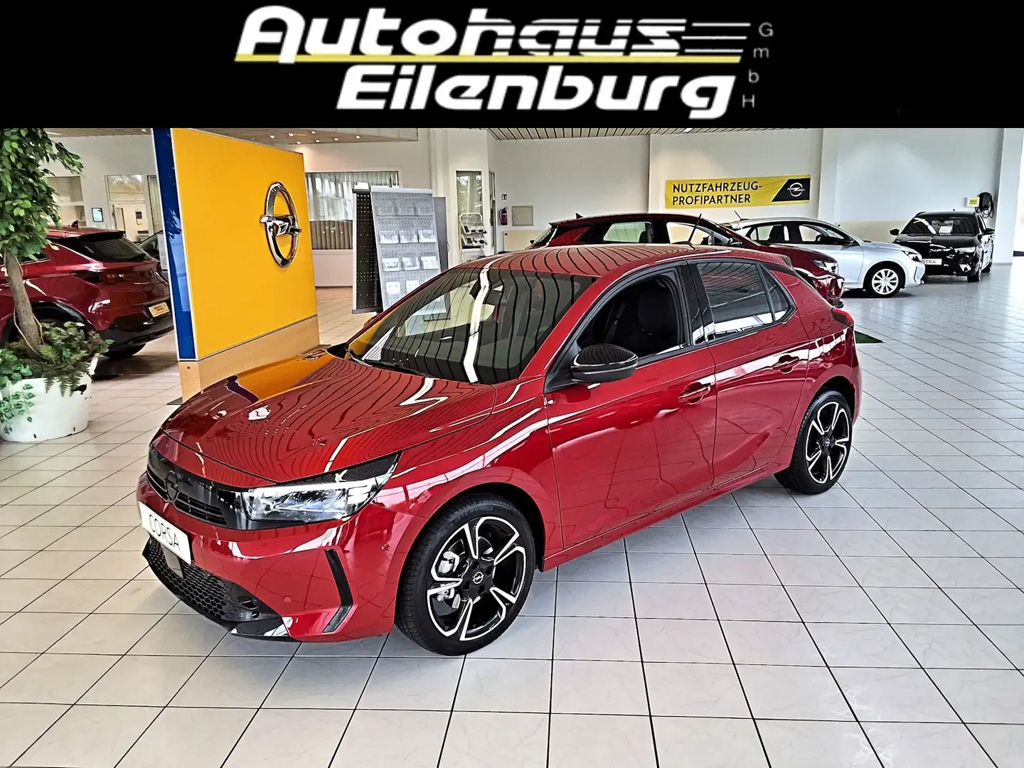 Opel Corsa GS 1.2 100PS LED,Rückfahrkamera,SHZ,17 Zoll LMF Rot - 1
