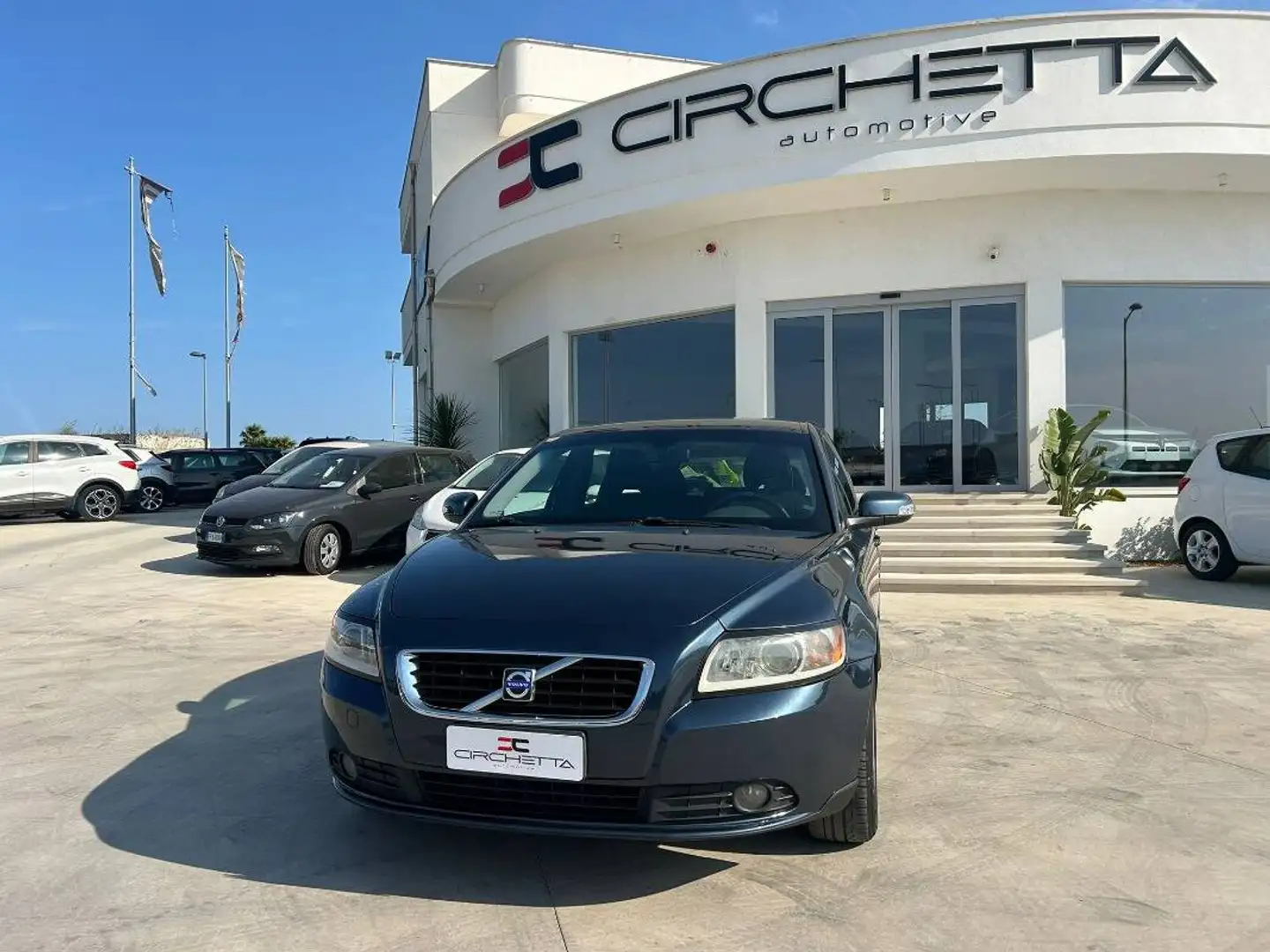 Volvo V50 1.8 flexifuel Kinetic Grün - 2