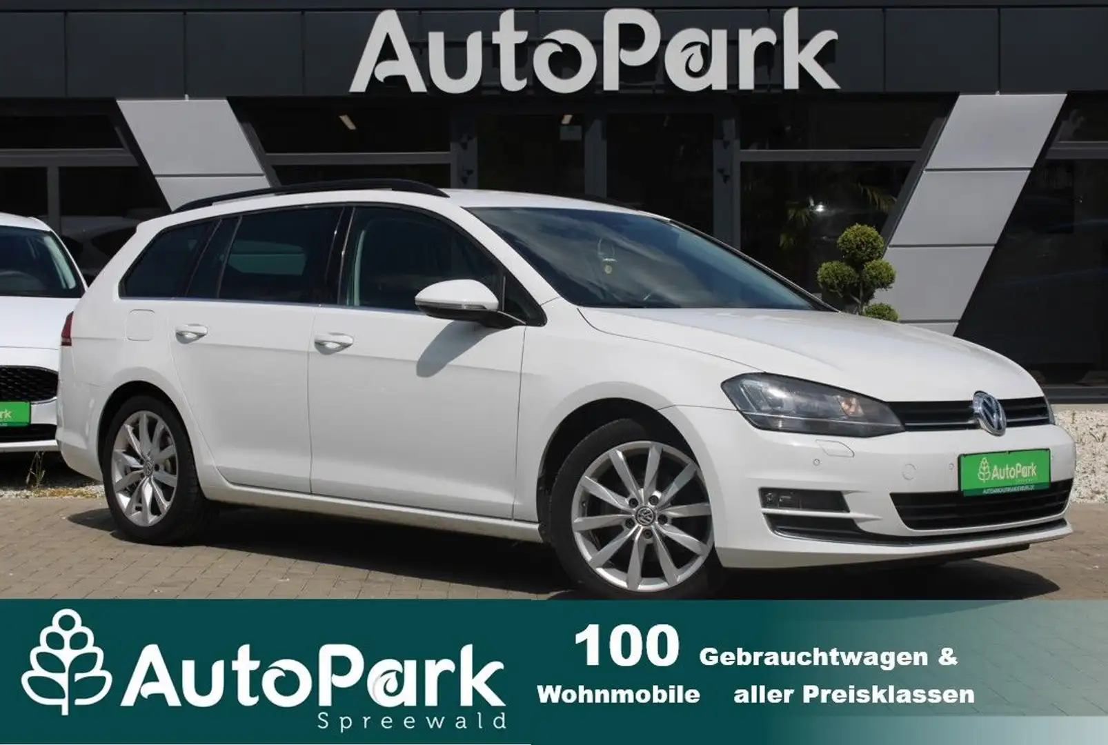 Volkswagen Golf VII Variant Highline BMT *XENON/AUTOMATIK* Weiß - 1