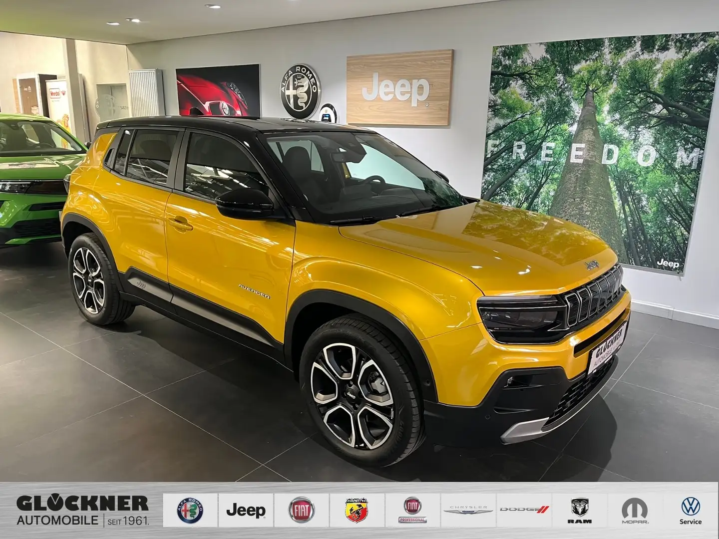 Jeep Avenger Elektro First Edition Jaune - 1
