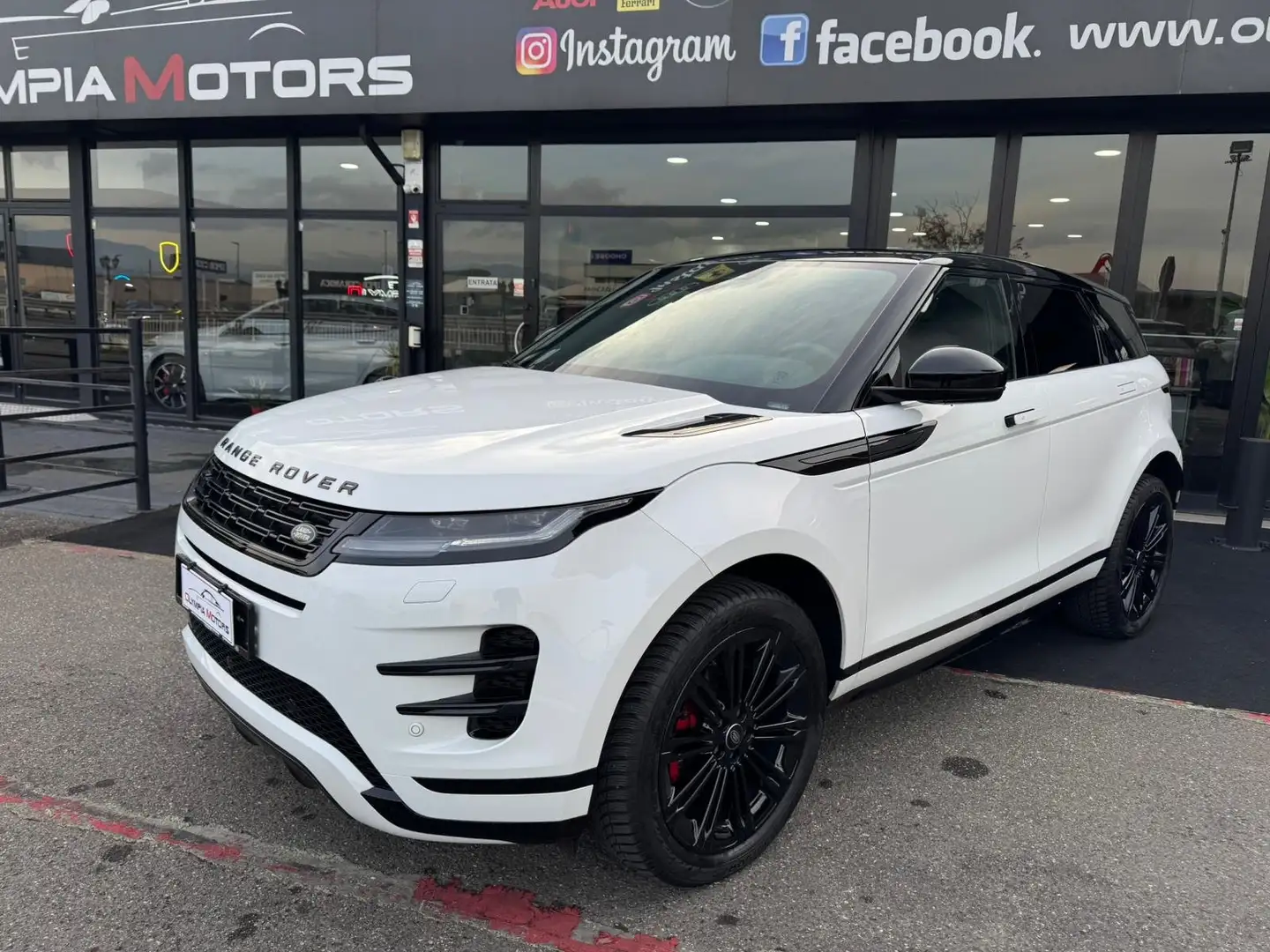 Land Rover Range Rover Evoque D165 AWD SE R DYNAMIC MERIDIAN BLACK KAMERA Bianco - 1