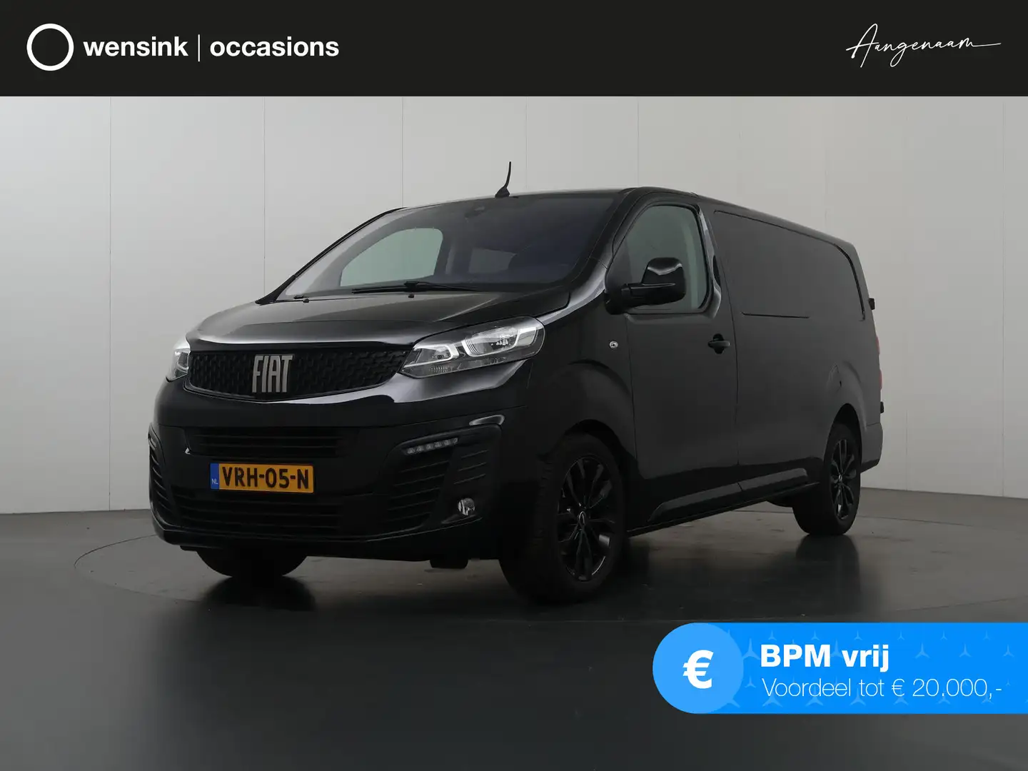 Fiat Scudo 2.0 MultiJet Aut. 180 PK | L3 XL | DC | ACHTERUITR Zwart - 1