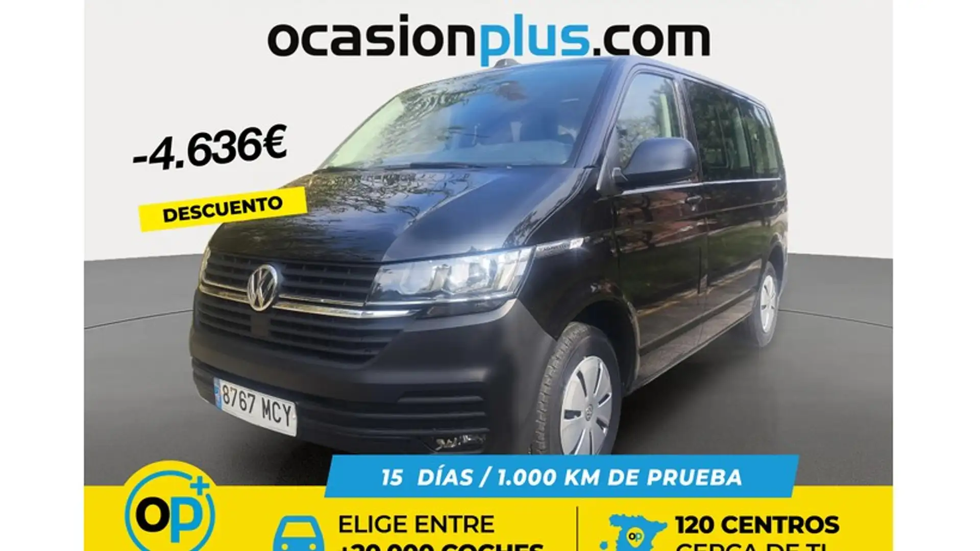 Volkswagen T6 Caravelle 2.0TDI BMT Origin Batalla Corta DSG 110kW Negro - 1